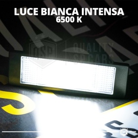 2x Plafonnieres Led Éclairage Plaque Immatriculation pour BMW Série 1 F20 15-18, Canbus, 24 LED 6.500K Blanc Pure, Installation Facile