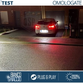 2x Plafonnieres Led Éclairage Plaque Immatriculation pour BMW Série 1 F20 15-18, Canbus, 24 LED 6.500K Blanc Pure, Installation Facile