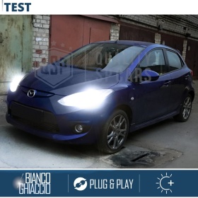 Kit LED H4 para MAZDA 2 DE Luces de Cruce + Carretera | 6500K 8000LM CANbus
