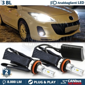 Bombillas LED H11 para MAZDA 3 BL Luces de Cruce CANbus | 6500K Blanco Frío 8000LM