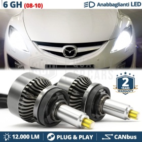 Kit Full LED H11 CANbus per MAZDA 6 GH (08-11) Luci Anabbaglianti Bianco Ghiaccio | 6500K 12000LM