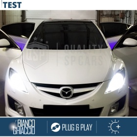 Kit Full LED H11 CANbus per MAZDA 6 GH (08-11) Luci Anabbaglianti Bianco Ghiaccio | 6500K 12000LM