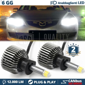 KIT LED H1 para MAZDA 6 GG Luces de Cruce | Luz Blanca 6500K 12000LM | CANbus SIN error