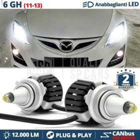 Kit Bombillas LED HB4 Para MAZDA 6 GH (11-13) Luces de Cruce CANbus | Luz Blanca 6500K 55W