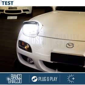 Kit Led H4 para MAZDA RX-7 Luces de Cruce + Carretera 6500k 8000LM | Plug & Play CANbus