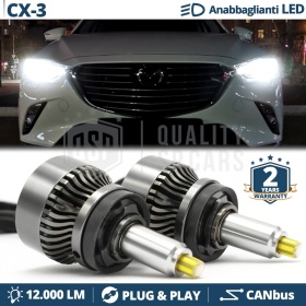 Kit LED H11 para MAZDA CX-3 Luces de Cruce Bombillas LED CANbus | 6500K 12000LM