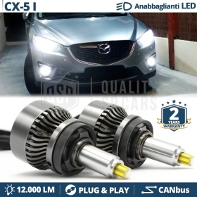 Kit Full LED H11 CANbus per MAZDA CX-5 Luci Anabbaglianti Bianco Ghiaccio | 6500K 12000LM