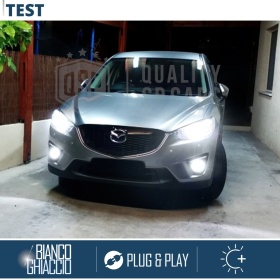 Kit Full LED H11 CANbus per MAZDA CX-5 Luci Anabbaglianti Bianco Ghiaccio | 6500K 12000LM