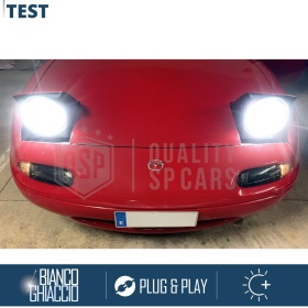 Kit LED H4 para MAZDA MX-5 1 Luces de Cruce + Carretera | 6500K 8000LM CANbus