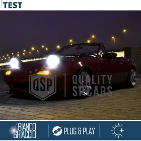 Kit Led H4 para MAZDA MX-5 Luces de Cruce + Carretera 6500k 8000LM | Plug & Play CANbus
