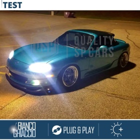 Kit Bombillas LED HB4 Para MAZDA MX-5 2 01-05 Luces de Cruce CANBUS | Luz Blanca 6500K 55W
