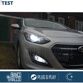 Coppia Lampadine di Ricambio Bi-Xenon D3S per HYUNDAI i30 2 (11-16) Luci Bianco Ghiaccio 6000K 35W