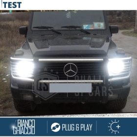 H4 Full LED Kit for MERCEDES G CLASS W463 Low + High Beam | 6500K 8000LM CANbus Error FREE