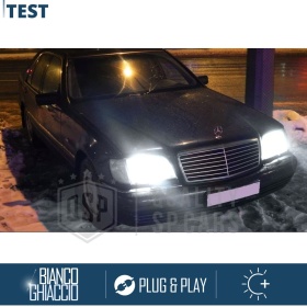Kit LED H1 para MERCEDES CLASE S W140 91-94 Luces de Cruce CANbus | Bombillas LED 6500K 8000LM