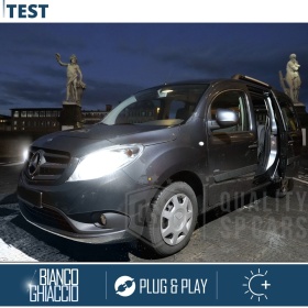 Kit LED H4 para MERCEDES CITAN Luces de Cruce + Carretera | 6500K 8000LM CANbus