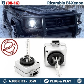 2x Bombillas Bi-Xenon D1S de Repuesto para MERCEDES CLASE G W463 Luz Blanca 6.000K 35W