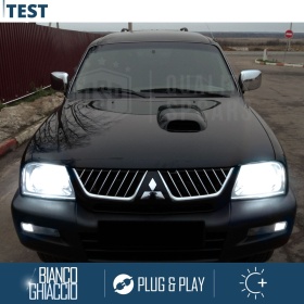 Kit Led para MITSUBISHI L200 3 Luces de Cruce + Carretera H4 6500K 8000LM | Plug & Play CANbus