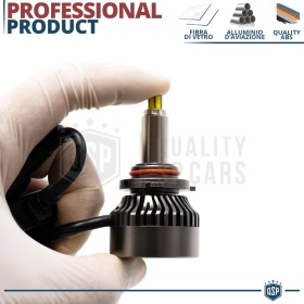 1 Bombilla LED 9005 CANbus | Luz Blanca Potente 6000LM  | Conversión de HALÓGENA 9005 a LED | Plug & Play
