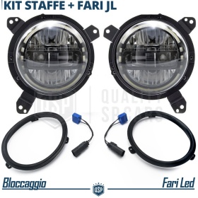2 Faros Delanteros LED 7" para JEEP WRANGLER JL | Faros Led King Kong 6500K Luz Blanca Potente
