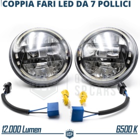 2 Full LED 7" Inches Headlights for VOLKSWAGEN GOLF MK1 | King Kong Led Headlights 6500K Ice White Light