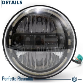 2 Full LED 7" Inches Headlights for VOLKSWAGEN GOLF MK1 | King Kong Led Headlights 6500K Ice White Light