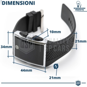 ORIGINAL Volkswagen Reloj de Pulsera DIGITAL Logo VW Blanco con Caja de Metal Idea de Regalo