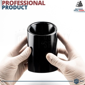 2 Tubos de ESCAPE para AUDI A4 B8 DX + SX en ACERO Inoxidable NEGRO | PLUG & PLAY