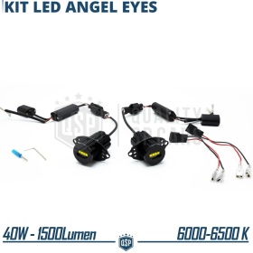 ANGEL EYES LED Para BMW Serie 3 E90 E91 FACELIFT, CON HALÓGENAS | Luz Blanca 40W CANbus