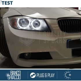 ANGEL EYES LED Para BMW Serie 3 E90 E91 FACELIFT, CON HALÓGENAS | Luz Blanca 40W CANbus
