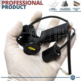 ANGEL EYES LED Para BMW SERIE 3 E90 E91 (05-08) CON XENON | Luz Blanca 40W | CANbus NO ERROR