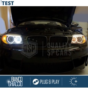 ANGEL EYES LED H8 Para BMW | Luces de Posición Blancas 40W CANbus NO ERROR