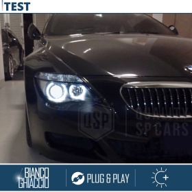 ANGEL EYES LED Para BMW SERIE 6 E63 E64 HASTA 06/2007 | Luces de Posición Blancas 80W CANbus