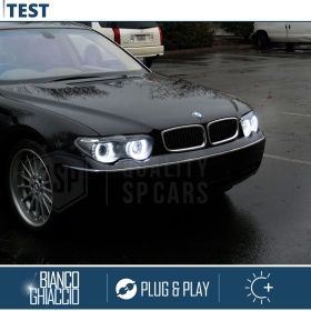 ANGEL EYES LED Para BMW SERIE 7 E65 E66 DESDE 2005 | Luces de Posición Blancas 80W CANbus NO ERROR