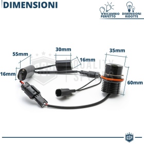 ANGEL EYES LED Para BMW SERIE 7 E65 E66 desde 2005 | Luces de Posición Blancas 32W CANbus NO ERROR