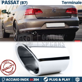 1 Tubo de ESCAPE para VW PASSAT B7 en ACERO Inoxidable | Instalación PLUG & PLAY
