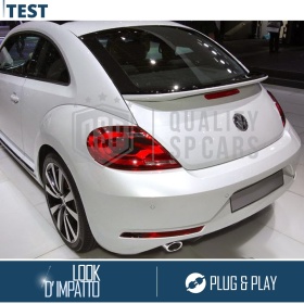 1 Embellecedor Tubo de ESCAPE para VW Maggiolino (desde 2011) en ACERO Inoxidable | PLUG & PLAY