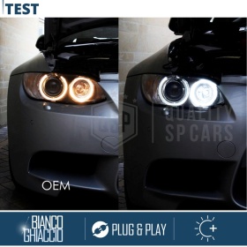 H8 LED ANGEL EYES For BMW 3 SERIES E92 E93 | White Parking Lights 40W CANbus ERROR FREE