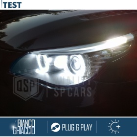 H8 LED ANGEL EYES For BMW 5 Series E60 E61 FROM 2007 With Xenon | White Parking Lights 120W CANbus