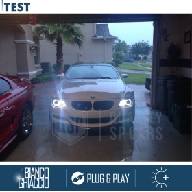 ANGEL EYES LED H8 Para BMW Serie 6 E63 E64 FACELIFT, desde 2007 | Luces Blancas 120W CANbus