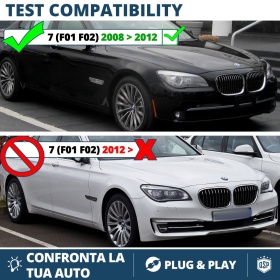 ANGEL EYES LED H8 Para BMW Serie 7 F01 F02, HASTA 2012 | Luces de Posición 120W CANbus