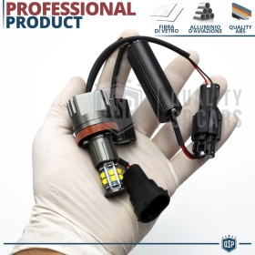 ANGEL EYES LED H8 Para BMW Serie 7 F01 F02, HASTA 2012 | Luces de Posición 120W CANbus