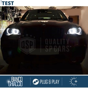 ANGEL EYES LED H8 Para BMW SERIE X5 E70 | Luces de Posición Blancas 40W CANbus NO ERROR