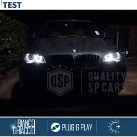 H8 LED ANGEL EYES For BMW X5 E70 | White Parking Lights 120W CANbus ERROR FREE