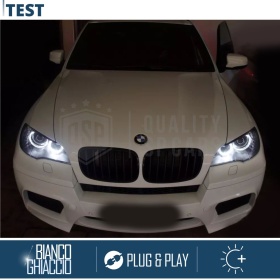 ANGEL EYES LED H8 Para BMW SERIE X6 E71 | Luces de Posición Blancas 40W CANbus NO ERROR