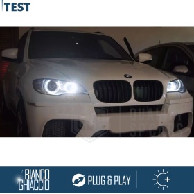 ANGEL EYES LED H8 Para BMW SERIE X6 E71 | Luces de Posición Blancas 120W CANbus NO ERROR