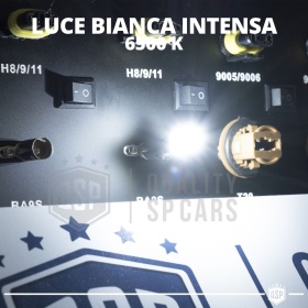 2x Bombillas LED BAX9S H6W Canbus | Luces de Posición Blanco Frío 6500K | Plug & Play