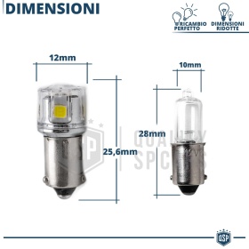 2x Bombillas LED BAX9S H6W Canbus | Luces de Posición Blanco Frío 6500K | Plug & Play