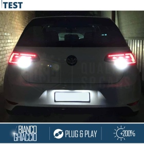 2pcs BAY9S H21W LED Bulbs Canbus | Led Parking Lights ICE White 6500K | Plug & Play