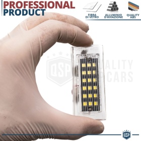 2 Luces de Matrícula LED para BMW X3 E83 | Plafones Led CANbus 6500K Blanco Frío