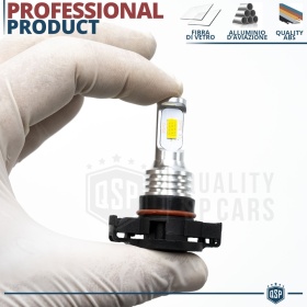 2pcs LED PS19W LED Bulbs CANbus | DRL - Fog Lights | ICE White Light 6500K | Plug & Play
